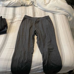 Lululemon heathered charcoal cotton sweat